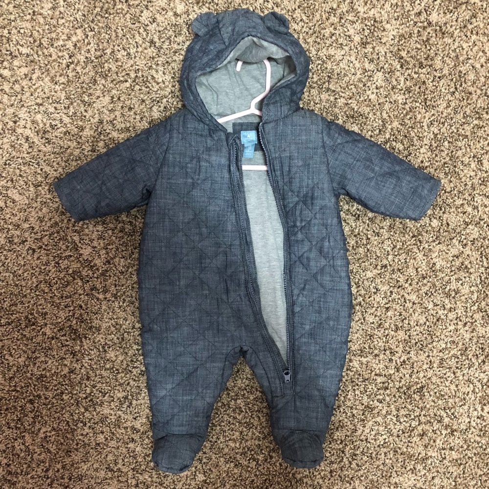 Unisex winter snowsuit 3-6 months